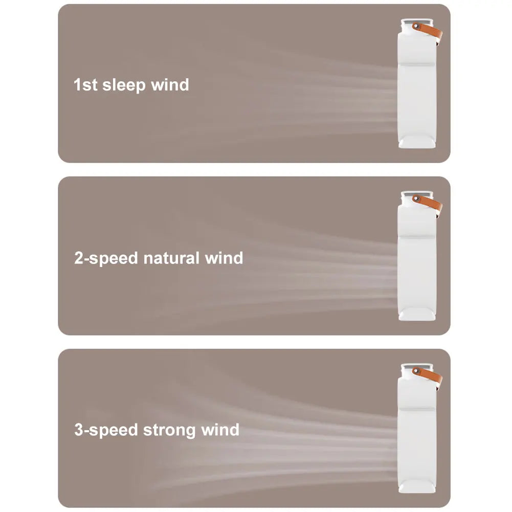 3 In 1 Humidifier Fan LED Night Lights Small Cooling Fan Desktop Spray Fan for Room Bedroom Office Desk