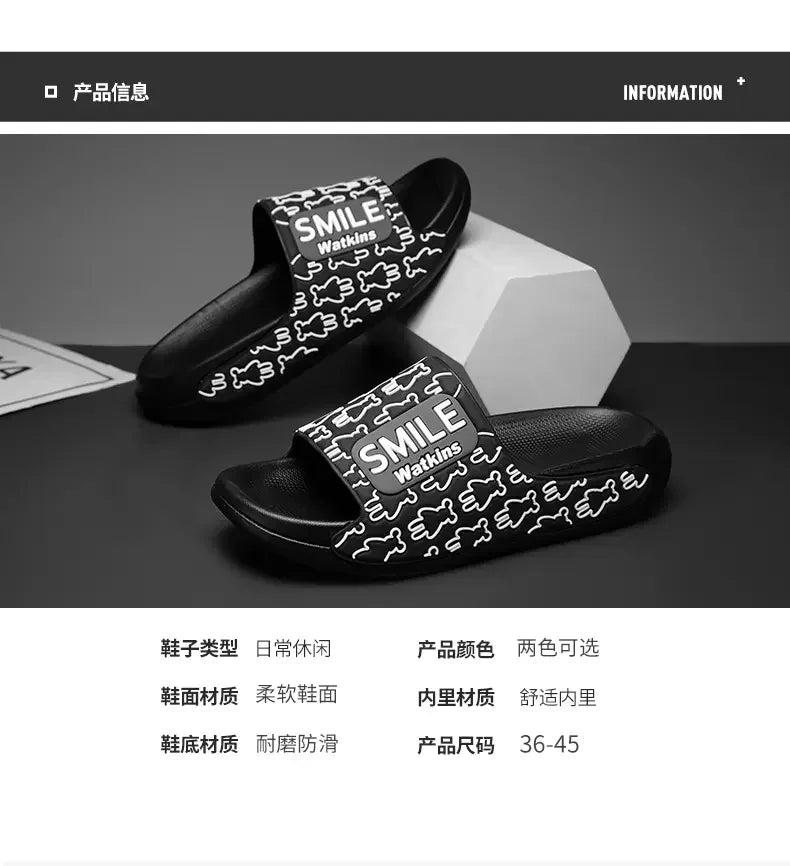 2025 Hot Sale Summer Sandals For Women Soft EVA Cloud Men's Slippers Outdoor Non-slip Men Slides Fashion Casual Beach Shoes