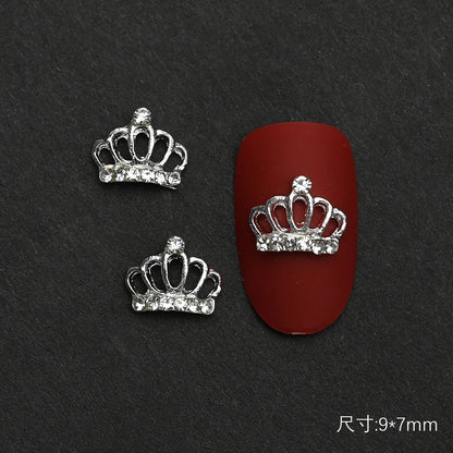 10Pcs Ballet Dance Shoes 3D Nail Charms 8mm Pink Metal Dance Shoes Ribbon Nail Art DIY Kawaii Ballet Bows Manicure Supplies &*&