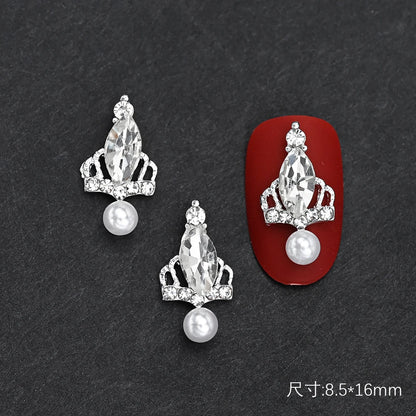 10Pcs Ballet Dance Shoes 3D Nail Charms 8mm Pink Metal Dance Shoes Ribbon Nail Art DIY Kawaii Ballet Bows Manicure Supplies &*&