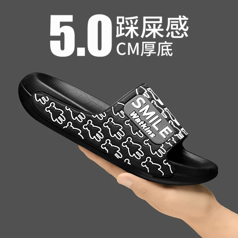 2025 Hot Sale Summer Sandals For Women Soft EVA Cloud Men's Slippers Outdoor Non-slip Men Slides Fashion Casual Beach Shoes