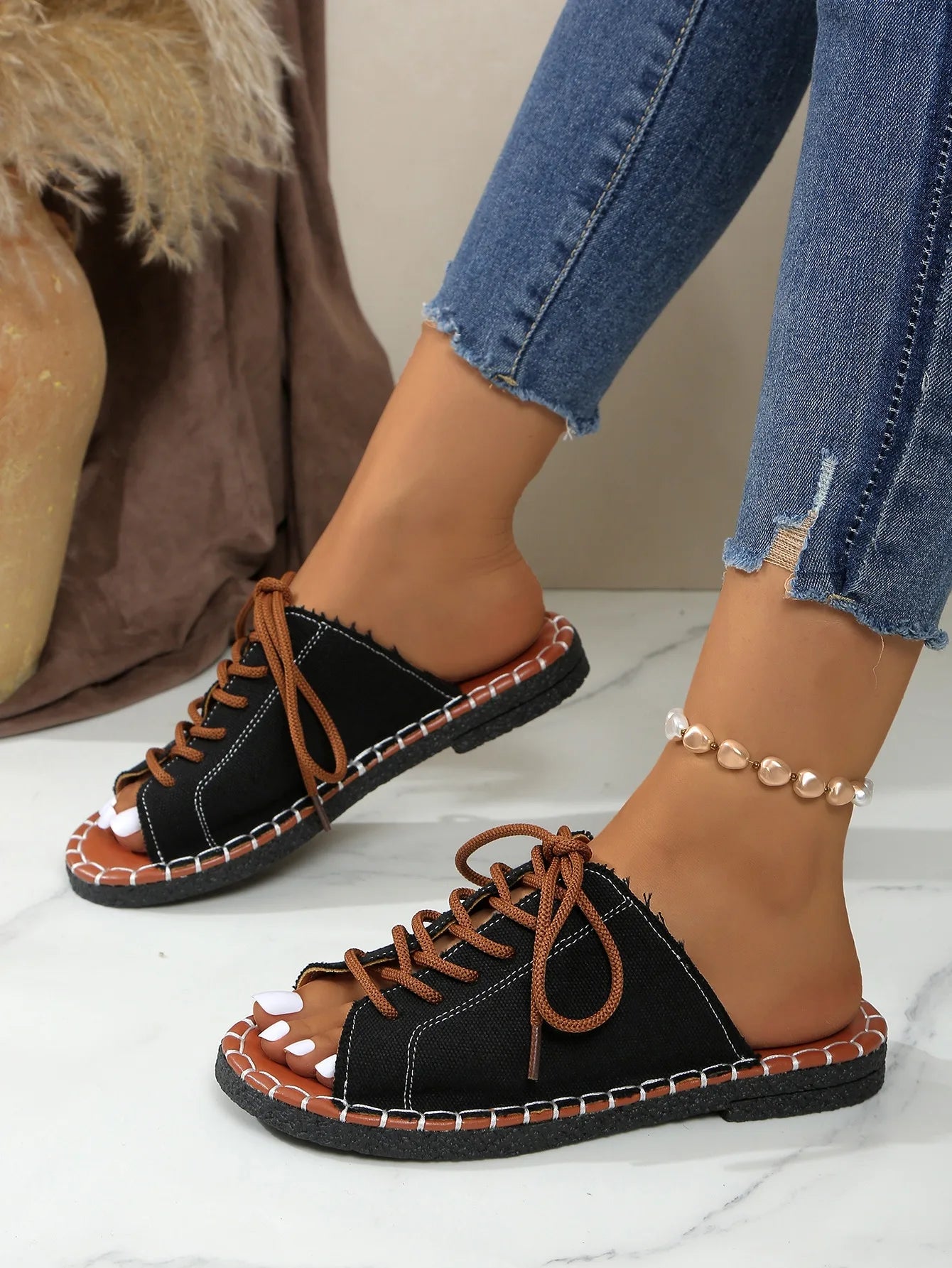 Women Slippers Casual Beach Holiday Slippers Summer Fashion Outdoor Flat Shoes Open Toe Sandals Slides Women Zapatos De Mujer