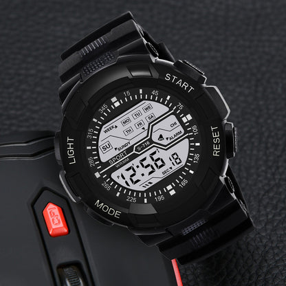 Multifunction Men's Sports Watch Led Digital Watch Big Dial  Luminous Men Sport Watch Luminous Electronic Watch