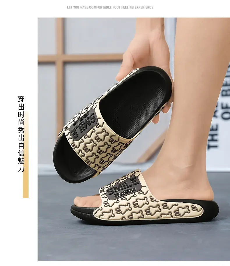 2025 Hot Sale Summer Sandals For Women Soft EVA Cloud Men's Slippers Outdoor Non-slip Men Slides Fashion Casual Beach Shoes