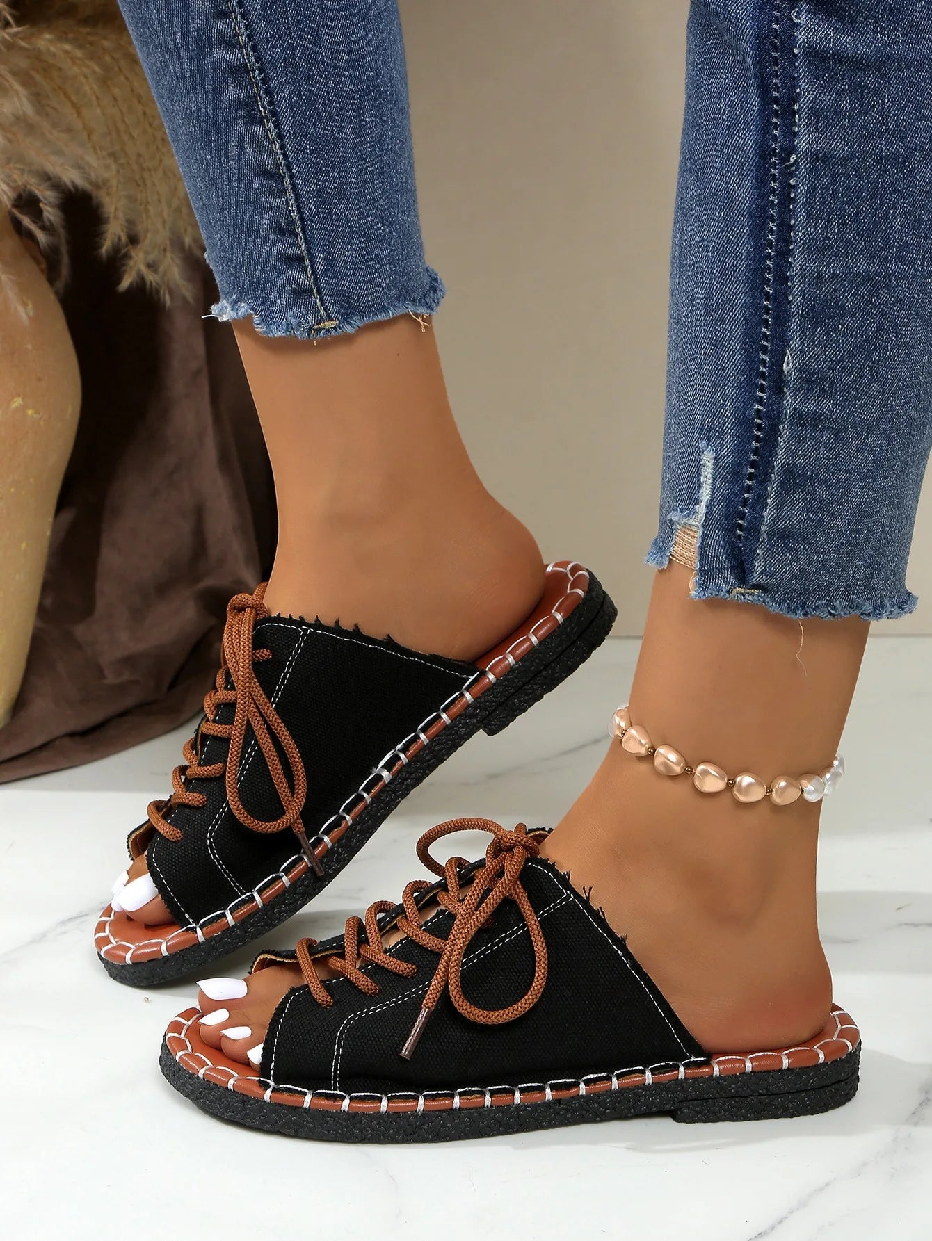 Women Slippers Casual Beach Holiday Slippers Summer Fashion Outdoor Flat Shoes Open Toe Sandals Slides Women Zapatos De Mujer