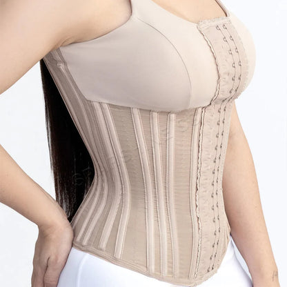 Waist Trainer Body Shaper Tummy Slimming Belt Belly Sheath Posture Correcting Shapewear Corset for Women  Steel Bones Girdles