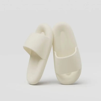 Men's Women's Soft Sole Pillow Slippers Lightweight Open Toe Non Slip EVA Sandals Indoor Outdoor Quick Drying Bathroom Shoes