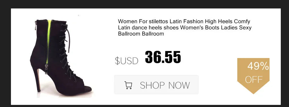 Women's Fashion Party Outdoor Sexy stilettos High Heels slippers Latin Women Latin dance heels Boots shoes 2020 For Ballroom