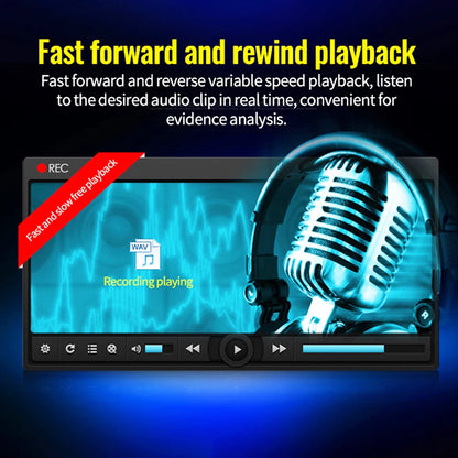 Mini Digital Voice Recorder 4GB Wrist Watch Audio Recording Dictaphone Noise Reduction Sound Recording MP3 Player for Business