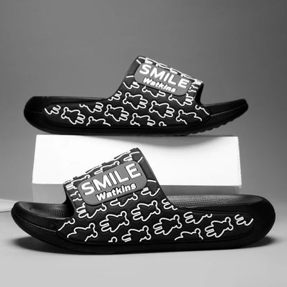 2025 Hot Sale Summer Sandals For Women Soft EVA Cloud Men's Slippers Outdoor Non-slip Men Slides Fashion Casual Beach Shoes