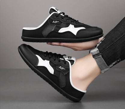 Summer Man Casual Half Slippers Breathable Soft-soled Support Leisure Flats Shoes Outdoor Light No Slip Men Sneakers Sandals 슬리퍼