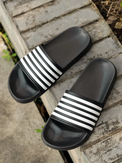 Men's Fashionable Slippers, Comfortable, Non-Slip, Wear-Resistant, Waterproof, Home Outing, Casual Beach Sandals