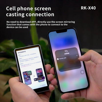 Selfie Monitor Screen with Remote Control Rear Camera Screen Wireless Connection Magnetic Mount Back Screen for Vlog Live Stream