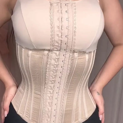 Waist Trainer Body Shaper Tummy Slimming Belt Belly Sheath Posture Correcting Shapewear Corset for Women  Steel Bones Girdles