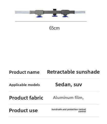 Foldable Car Sunshade Protector Auto Parasol Front Rear Window Sun Visor Winshield Sun Shade Covers UV Prevention for Car SUV