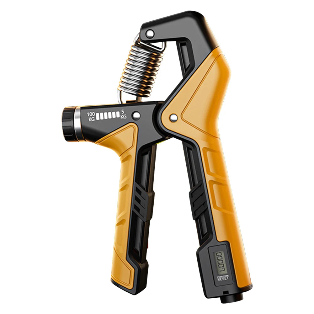 Hand Grip Strengthener Arm Wrist Forearm Trainer Anti Slip Ergonomic Handle 5-100KG Resistance Adjustable for Arm Wrists Fingers