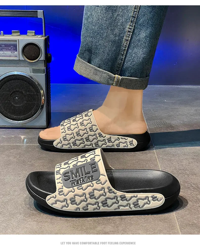 2025 Hot Sale Summer Sandals For Women Soft EVA Cloud Men's Slippers Outdoor Non-slip Men Slides Fashion Casual Beach Shoes