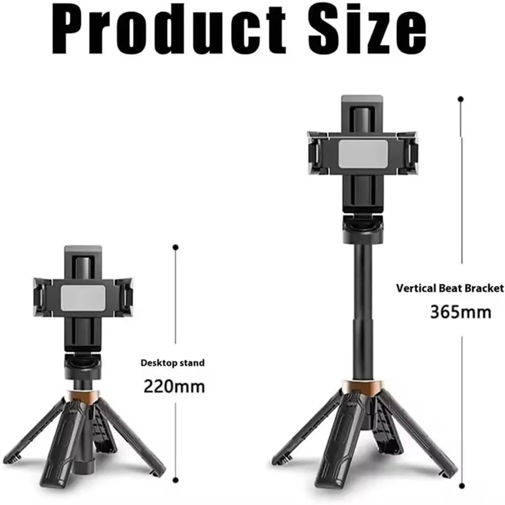 FGCLSY Mobile selfie stick handle, tripod photography tool handheld stabilizer shooting assistant multifunctional portable stand