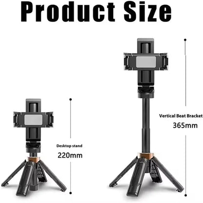 FGCLSY Mobile selfie stick handle, tripod photography tool handheld stabilizer shooting assistant multifunctional portable stand