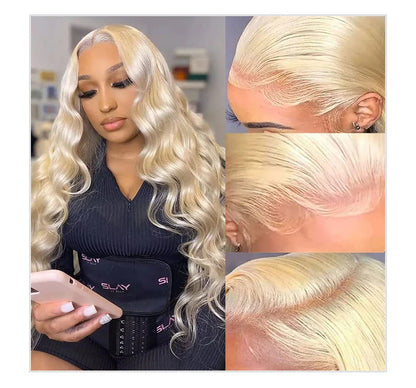Blonde 613 Lace Front Wigs 13x6 HD Lace Wig Human Hair 13x4 Lace Frontal Wig Brazilian Body Wave Remy Hair Extensions For Women