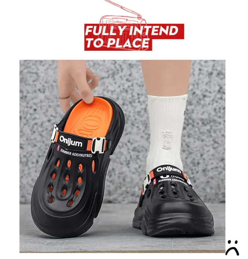 Men Summer Massage Slippers Outdoor Beach Sandals Women Soft Clogs Garden Bottom Indoor Flip Flops Male Sandals Casual Shoes