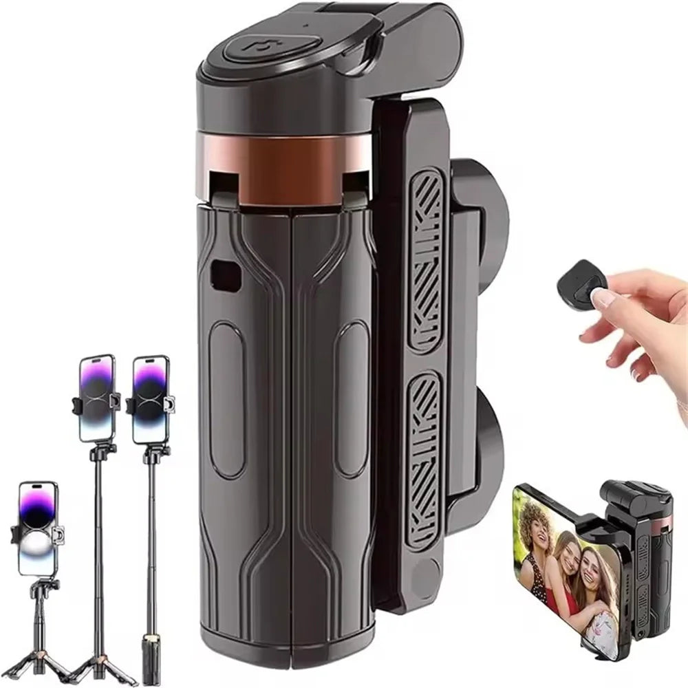 FGCLSY Mobile selfie stick handle, tripod photography tool handheld stabilizer shooting assistant multifunctional portable stand