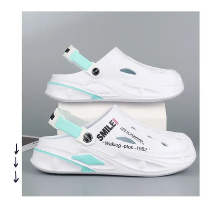 Men Summer Massage Slippers Women Indoor Soft Garden Bottom Slippers Outdoor Sandals Male Flip Flops Sandals Beach Casual Shoes