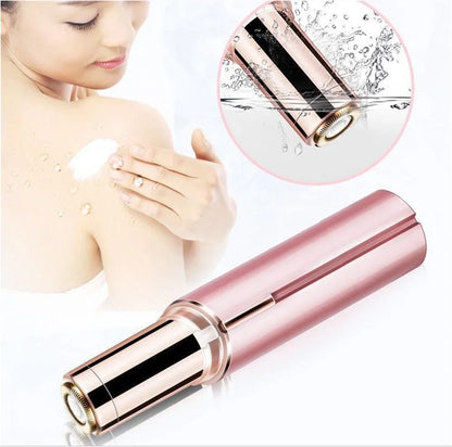 New Electric Facial Hair Removal Epilator Eyebrow Lipstick Shape Painless Facial Sensitive Areas Bikini Depilator Shaver Trimmer