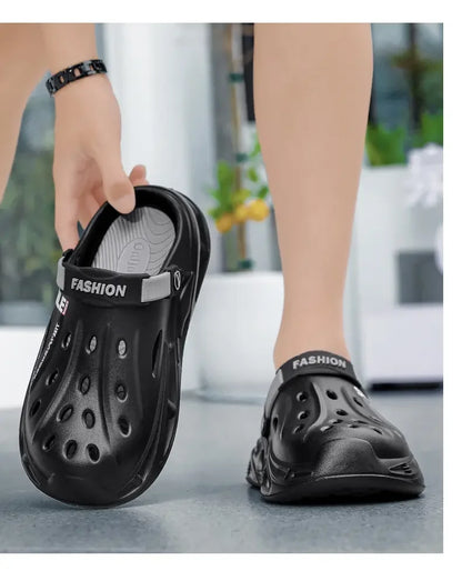 Men Summer Massage Slippers Women Indoor Soft Garden Bottom Slippers Outdoor Sandals Male Flip Flops Sandals Beach Casual Shoes