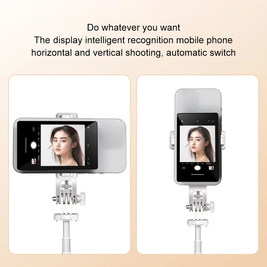 Smartphone Wireless Magnetic Monitor Screen Phone Rear Camera For Vlog Live Stream Video Recording for iPhone Android phone
