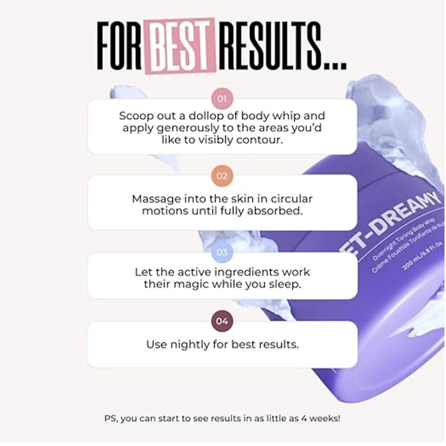 Intense Lifting & Firming Anti-Aging Skincare, Revitalizing Night Treatment, Premium Night Repair Elixir Cream for Face 50ml