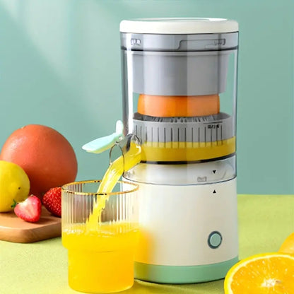 Compact Multifunctional Portable Juicer - Effortless Automatic Juicing, Efficient Separation, Convenient USB Rechargeable Design - Freshly Squeezed Orange Juice in a Compact Cup, Essential Kitchen Appliance for Home Cooking,