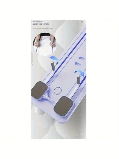 Multi-Functional Core Training Fitness Slider, PP Material, Automatic Rebound Abdominal Muscle Trainer, Home Workout Equipment with Support for Diverse Exercises - Uncharged